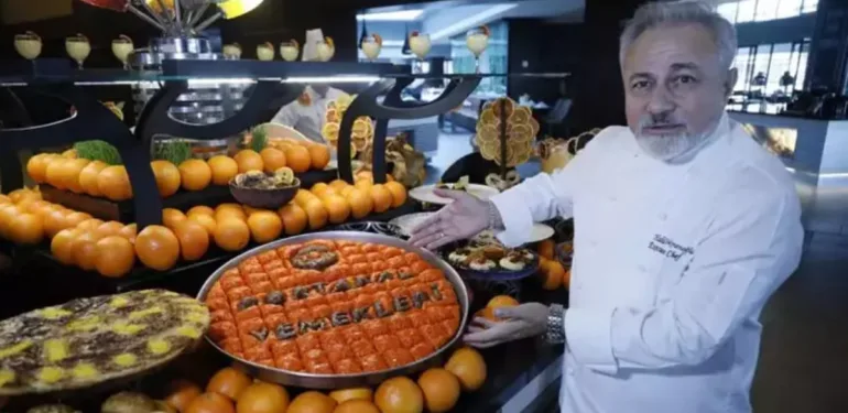Dalında kalan portakalla yapılıyor Adana kebabından pideye tam 101 çeşit