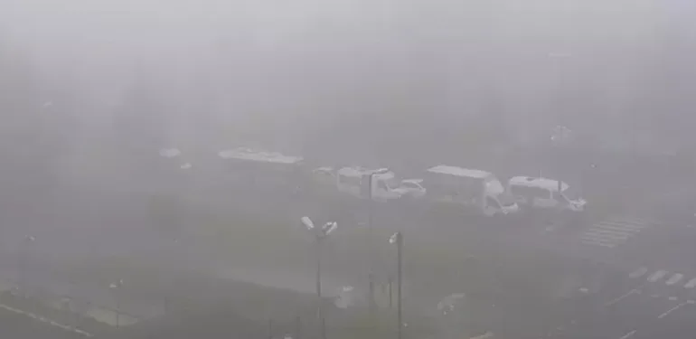 Diyarbakır’da yoğun sis! Sürücüler zor anlar yaşadı