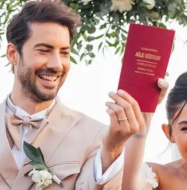 Gelinlikli pozlarına çirkin yorumlar! Melek Mosso dayanamadı