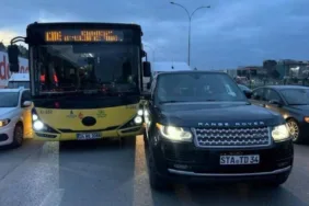 İETT şoförü, çarptığı aracın sürücüsünü ezmeye çalıştı