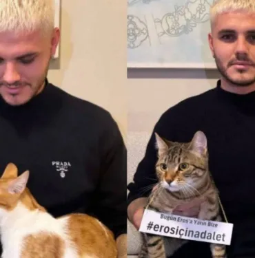 Icardi'den 'Eros için adalet' paylaşımı 'Bugün Eros'a yarın bize'