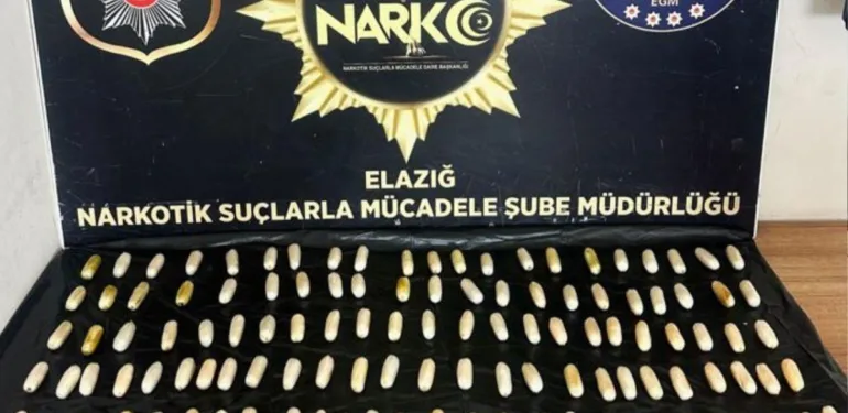 İran uyruklu şüpheli, midesi ve bağırsağında uyuşturucuyla yakalandı!