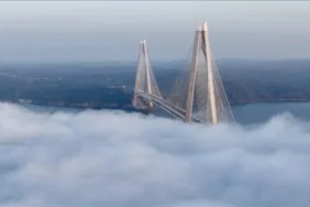 İstanbul'da sis etkili oldu Görüş mesafesi düştü