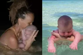 Kimseden yardım almadan okyanusun ortasında doğum yaptı! 