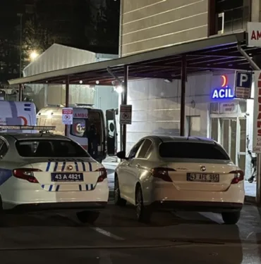 Kütahyada tüfek ve keserli kavga 1 ölü 1 yaralı
