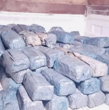 Muz kutularında gizlenmiş 128 kilogram kokain ele geçirildi
