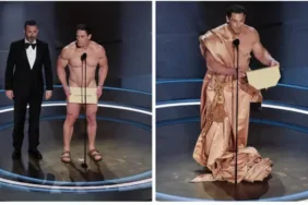 Oyuncu John Cena, Oscar Ödülleri'nde sahneye çıplak çıktı 'Erkek vücudu bir şaka değil'