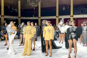 Paris Moda Haftası'na damga vurdu... Yüzde 99'u havadan oluşuyor