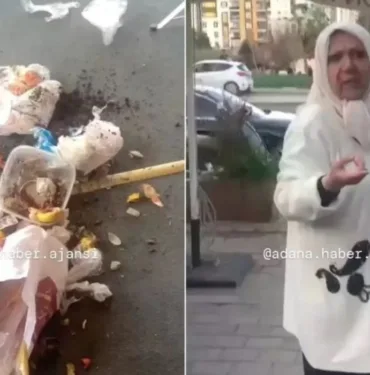 Ramazan ayında spor protestosu Fitness salonunun önüne çöp döküldü!