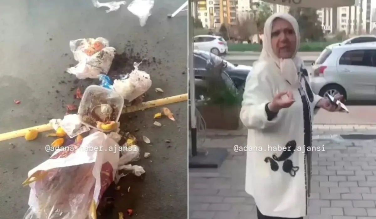 Ramazan ayında spor protestosu Fitness salonunun önüne çöp döküldü!