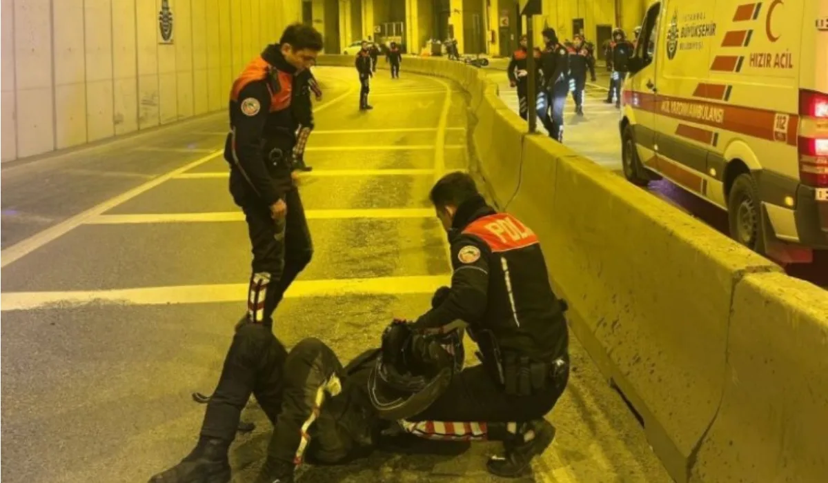 Şişli'de kaza yapan motosikletli polis memuru şehit oldu