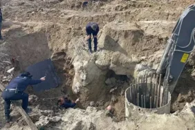 Tekirdağ’da hızlı tren hattı çalışmasında göçük; 2 işçi toprak altında