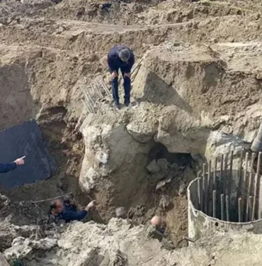 Tekirdağ’da hızlı tren hattı çalışmasında göçük; 2 işçi toprak altında