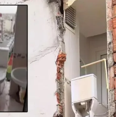 Yıkımın ardından şok Bahçelievler'de dairelerin tuvaletleri açıkta Kaldı!