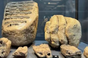 14 yıl önce tesadüfen bulunmuştu... Mamut fosilleri sergilenmeye başlandı