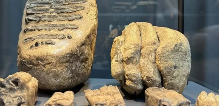 14 yıl önce tesadüfen bulunmuştu... Mamut fosilleri sergilenmeye başlandı