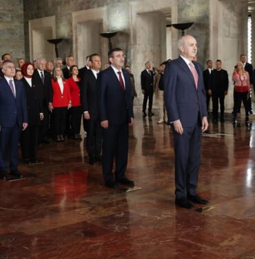 23 Nisan töreninde tek genel başkan… Devlet erkanı Anıtkabir'de!