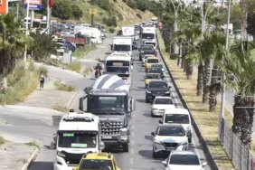 48 saatte 30 binden fazla araç girişi