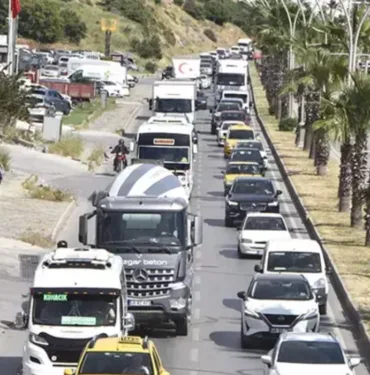 48 saatte 30 binden fazla araç girişi