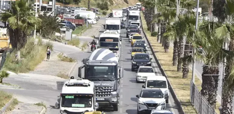 48 saatte 30 binden fazla araç girişi