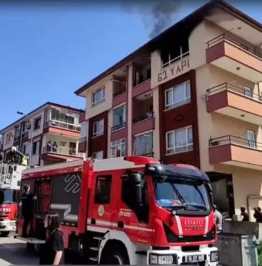 Ankara'da kiracı tahliye davasını kaybedince evi alevlere teslim etti