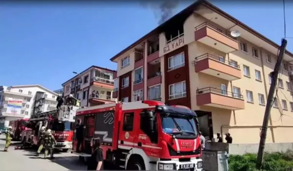 Ankara'da kiracı tahliye davasını kaybedince evi alevlere teslim etti