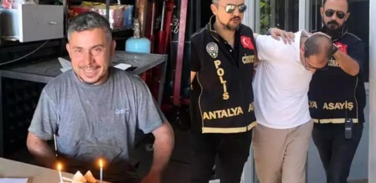Antalya'da trafik cinayeti Eşi ve kızının gözü önünde katledildi! (2)