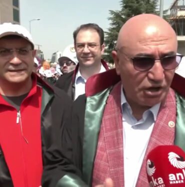 Avukatlar Ankara'da yürüyor! 'Bu yürüyüş halk için, meslek onurunu savunmak için'