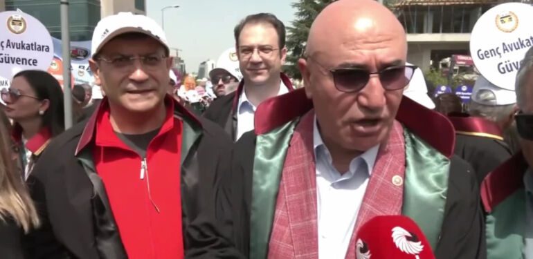 Avukatlar Ankara'da yürüyor! 'Bu yürüyüş halk için, meslek onurunu savunmak için'
