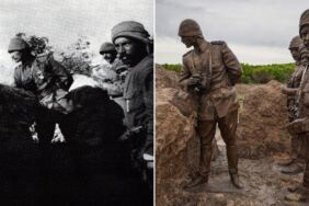 Çanakkale'de Atatürk'ün unutulmaz anı Siperdeki fotoğraf ölümsüzleştirildi