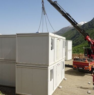 Deprem öncesi hazırlık Acil durum konteynerleri yola çıktı