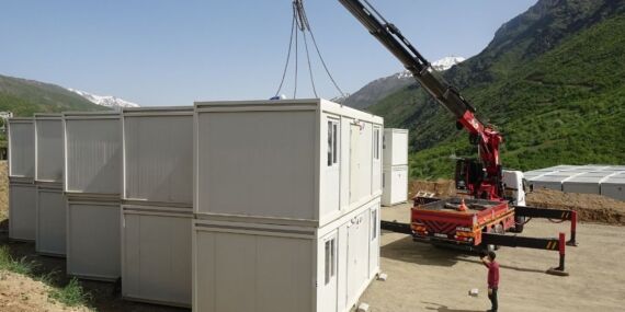 Deprem öncesi hazırlık: Acil durum konteynerleri yola çıktı