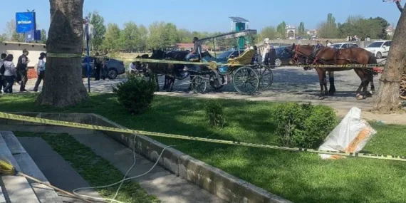 Husumetli faytoncular arasında çatışma… Yaralılar var!