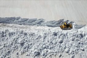 İlkbaharda karla mücadele o ilde hala devam ediyor