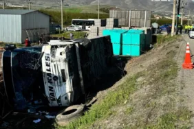 Malatya'da otobüs şarampole devrildi Çok sayıda yaralı