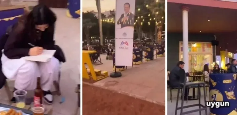 Mersin Belediyesi'nin pozcu sahilinde açtığı Pub gündem oldu