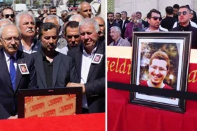 Ofisinde ölü bulunan CHP İl Başkanının oğlu toprağa verildi