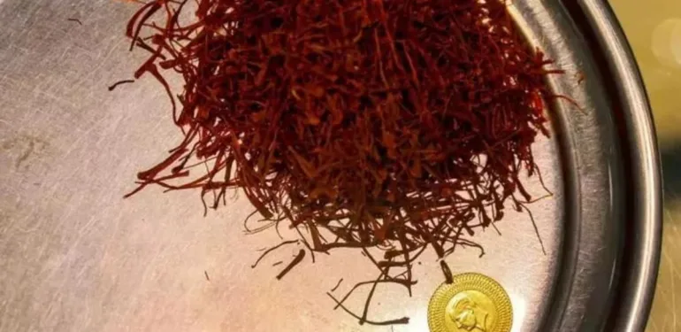 Safranın fiyatı altını geçti 1 Kilosu 600 bin lira!