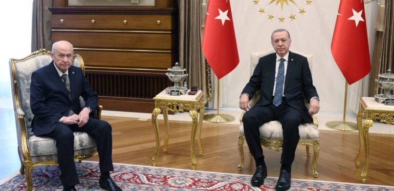 Erdoğan-Bahçeli buluştu; gündem terörsüz Türkiye!