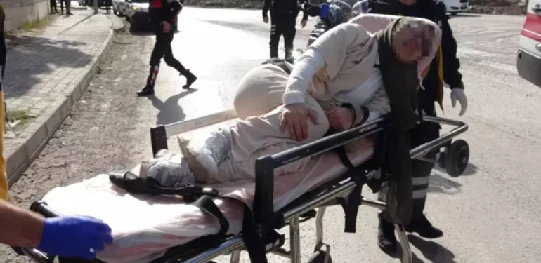 Sivas'ta dehşet anlar....Boşanma aşamasındaki eşini bacağından vurup rehin aldı!