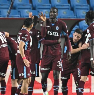 Trabzonspor Onuachu ile geri döndü! TRABZONSPOR-GAZİANTEP FK 4-2