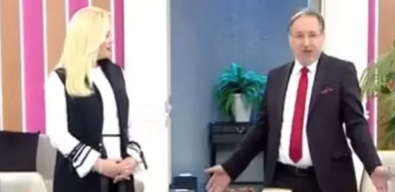 Zahide Yetiş'in sahur programında konu cinsel ilişki! Mustafa Karataş çok sinirlendi