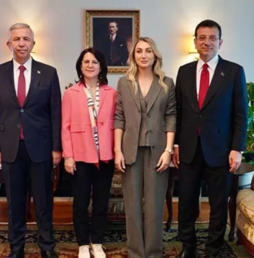 ekrem imamoğlu mansur yavaş Seçimin ardından ilk kez bir araya geldiler!