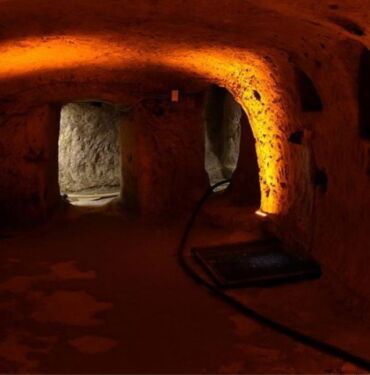 1700 yıllık Mucur Yeraltı Şehri çökme riski sebebiyle ziyarete kapatıldı