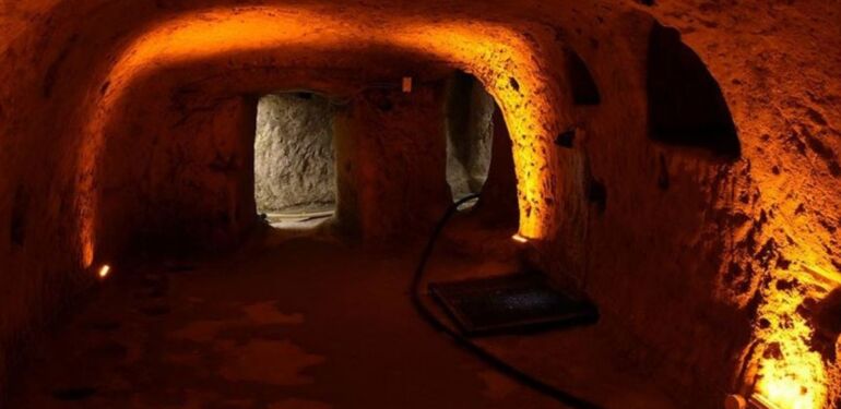 1700 yıllık Mucur Yeraltı Şehri çökme riski sebebiyle ziyarete kapatıldı
