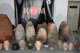 Amasya'da 26 tarihi eser ele geçirildi