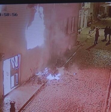 Amasya'da asırlık konakta yangın çıktı