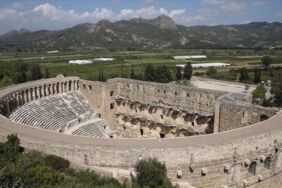 Antalya'nın ihtişamı Aspendos Antik Tiyatrosu