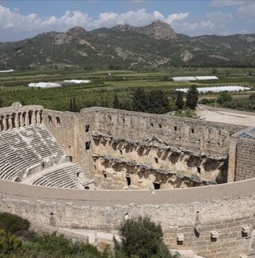 Antalya'nın ihtişamı Aspendos Antik Tiyatrosu