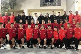 Arda Güler U14 Milli Takımı'nı ziyaret etti